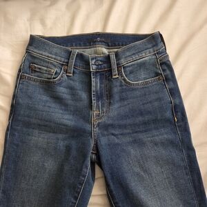 Seven For All Mankind Womens Gwenevere Size 24 Skinny Jeans